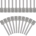 thumbnail image 1 of 10 Pieces Diamond Bit Diamond Grinding Bits Head 1/8 Shank 8mm Cylinder Head Diamond For Most Roots, 1 of 5