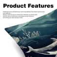 thumbnail image 2 of Whale Covers with Unique Patterns, Set of 2 Decorative Throw Pillow Inserts for Sofa Bed Couch, 16x16/18x18/20x20 Inches, Ideal for Home Decor and Gifting, 2 of 6