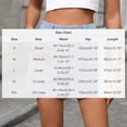 thumbnail image 3 of Women's Elastic Waist Shorts with Pockets, Casual Cotton Stretch Shorts, Soft High Waist Denim Shorts for Women, Summer Daily Wear Lounge | VerBelle,Light Blue S, 3 of 8
