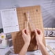thumbnail image 2 of Juego de Tablero de Macramé de 30 X 40 cm con Alfileres, Clips y Soporte de Metal Ajustable. Tablero de Madera para Proyectos de Macramé ., 2 of 5
