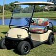 thumbnail image 2 of Binienty Slip On Seat Covers for Golf Carts 2 Pieces Boho Mandala Golfcart Accessories for Women Golf Cart Front Bench Cover Washable Fabric Golfcart Seat Cover for 2-Person Seats, 2 of 8