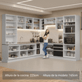 thumbnail image 5 of Cocina Integral Completa Modular Madesa Glamy 549cm BN 01, 5 of 5
