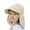 Yellow, variant on Kids UPF50 Sun Hat With Neck Flap Adjustable Chin Strap Fisherman Cap for 1-4 Years Toddler Beach Outdoor