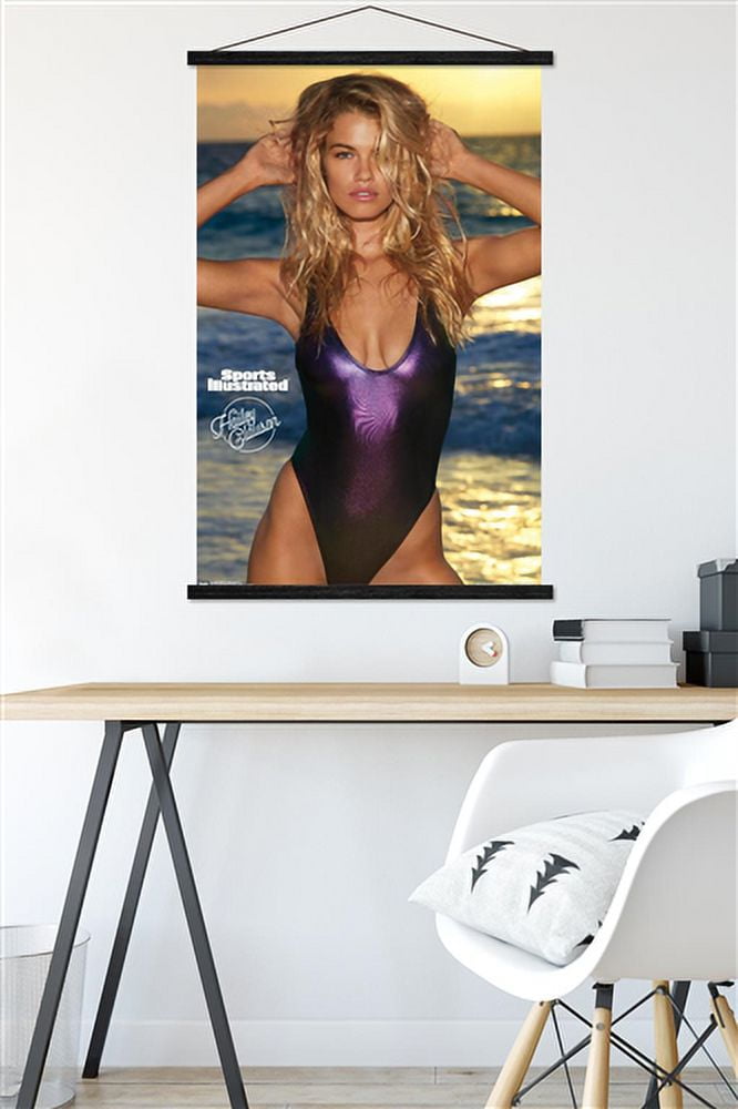 Sports Illustrated: Swimsuit Edition - Hailey Clauson 18 Wall Poster with Magnetic Frame, 22.375" x 34"