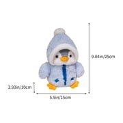 Latrodar Kids Christmas Gifts Plush Toys Cute Penguin Furry Toy Doll Soothing Children's Gifts Stuffed Animals Birthday Gifts for Women
