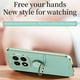 thumbnail image 2 of XINLI For Xiaomi Redmi Note 14 Pro 5G Case Ring Kickstand Electroplating TPU Phone Cover - Black, 2 of 4