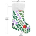 thumbnail image 2 of GZHJMY Strawberry Christmas Stocking, Personalized Large Candy Stocking Hanging Gift, Xmas Stockings Decoration for Family Holiday Party Ornaments Decor Fireplace, 2 of 7