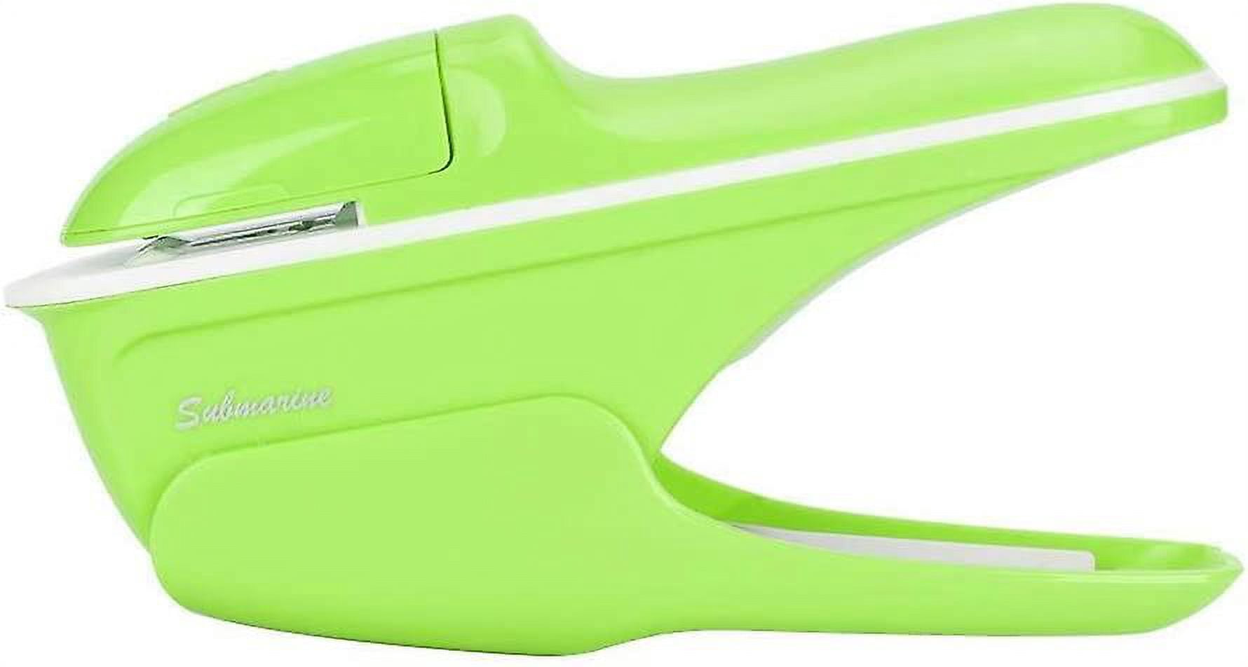 Agrafeuse Sans Agrafes Ni Aiguille - Relie Jusqu'à 4 Feuilles Sans Trou - Compacte Pour Bureau, école - Design Ergonomique - 2