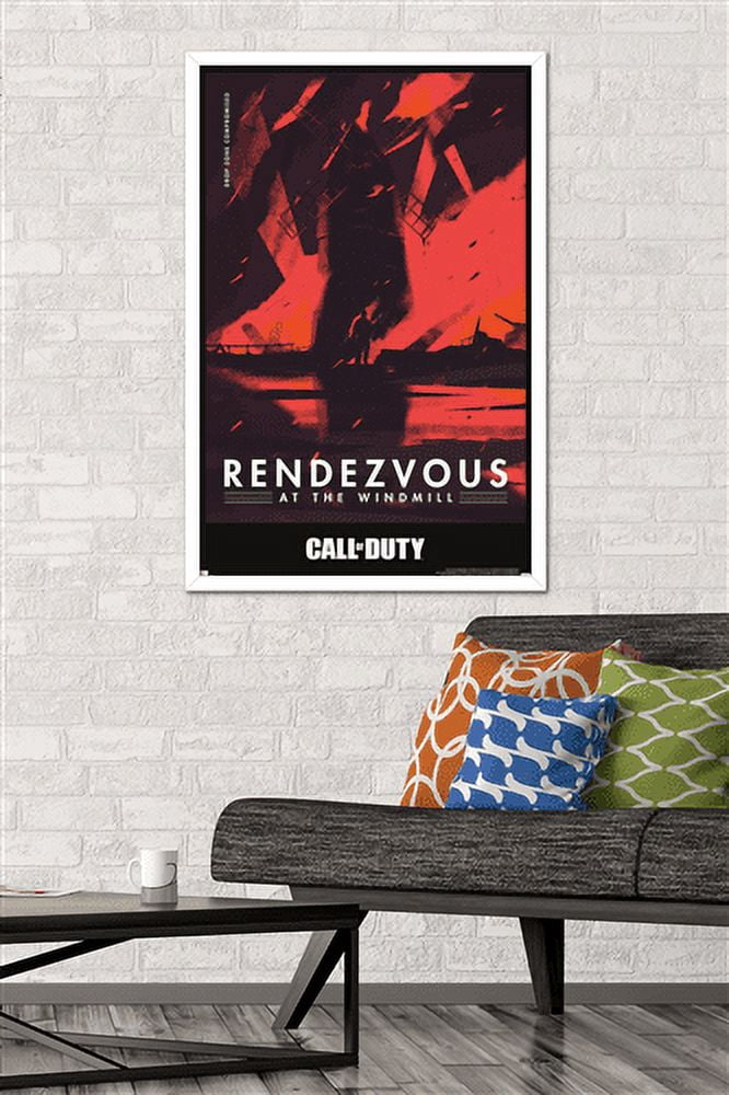 Call of Duty: Vanguard - Rendezvous Wall Poster, 22.375" x 34", Framed