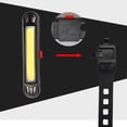 thumbnail image 3 of Luces de seguridad ligeras llevadas USB superbrilntes de bicicleta fijadas para el accesorio de Luz bnca roja Sunnimix Luz de bicicleta Lámpara nocturna, 3 of 8