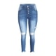 thumbnail image 4 of WILLBEST Pantalones Mujer Pantalones Vaqueros Clásicos de Cintura Media para Mujer, Casuales, Cómodos y Elásticos Con Bolsillos para Uso Diario. Extra Grande, 4 of 6