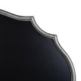 thumbnail image 4 of Kate and Laurel Leanna Decorative Scalloped Metal Chalkboard, 24 x 36, Silver, Framed Rounded Oval Vintage Chalkboard for Unique Display, Organization, and Decor, 4 of 8