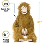 38 Silly Monkey, Wrap Around Waist, Ventriloquist Style Puppet