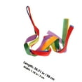 thumbnail image 4 of FUEENIRVA White Gymnastics Ribbon Training Multi Reusable Material 1Set for Kids, 4 of 5