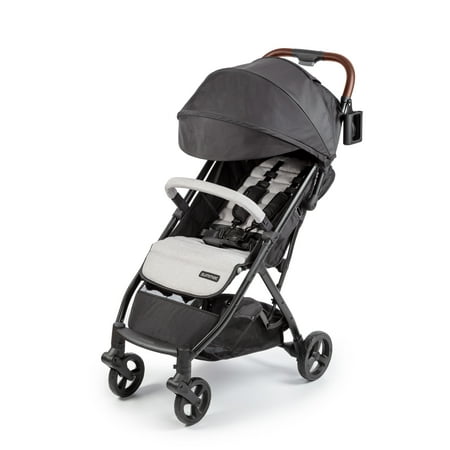 Summer Infant 3Dquickclose CS+ Compact Fold Stroller Lightweight Stroller with Oversized Canopy, Extra-Large Storage and Compact Fold