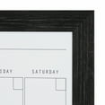 thumbnail image 3 of DesignOvation Beatrice Framed Magnetic Dry Erase Monthly Calendar, 23" x 29", Black, Rustic Wall Organizer, 3 of 5