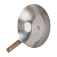 thumbnail image 1 of Wooden Handle Frying Pan, Non Stick Stir Fry Pan, Fast Heating Stainless Steel With Multi Functional Design For Hassle Free Cleaning, 1 of 8