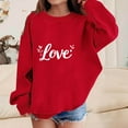 thumbnail image 4 of Aofany Toddler Boys Girls Sweatshirts Long Sleeve Pullover Crewneck Tops Valentine's Day Printed Shirts for Kids, Size 1T-13T, 4 of 5