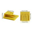 thumbnail image 2 of 4pcs T Pass Clip Holder for Car Invisibles Toll Pass Windshield Mount Bracket Compatible with Telepa, 2 of 5