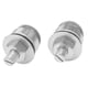 thumbnail image 3 of 41MM Motorcycle Front Screw Fork Cover Cap Preload Adjusters for CB400(Silver), 3 of 5