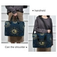 thumbnail image 6 of 16" Laptop Briefcase for Work Travel Laptop Shoulder Bag Carrying Handbag Laptop Case Mysterious Celestial Pattern, 6 of 8