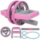 thumbnail image 3 of Ejercitador De Rodillo Abdominal, Rueda Abdominal Desmontable Ocupe Un Espacio Pequeño Con Juego De Ruedas De Abdomen De Fitness Para Viajar Para La Familia Para El Hogar Fugacal Ocean Broad Surfboard Fins, 3 of 8