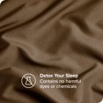 thumbnail image 4 of Bare Home Premium 1800 Ultra-Soft Double Brushed Microfiber Pillowcase Bulk Pack, King, 4 Pack, Cocoa, 4 of 5