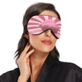 thumbnail image 2 of IAUYY Sleep Mask, Super Soft Eye Masks with Adjustable Strap, Lightweight Comfortable Blindfold,Perfect Blocks Light for Men Women Pink Cupcakes, 2 of 7