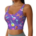 thumbnail image 2 of KLL Chemistry Tools for Workout Tank Tops for Women,U Back Fitness Top Built in Shelf Bras Padded Fit for Yoga Gym-Medium, 2 of 8