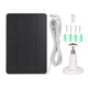 thumbnail image 1 of Panneau solaire pour appareil photo, étanche IP65, chargeur 5 V 4 W, haute efficacité, compatible avec micro USB C, blanc, 1 of 4