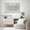 thumbnail image 2 of Healing Web Poster Chart Canvas Wall Art Horizontal Poster Print Mental Health Posters, 2 of 5