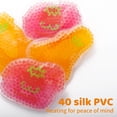 thumbnail image 3 of Baby ice pack, for children, reusable gel cold compress pack, provides instant cooling comfort, carrot and tomato printed ice pack, suitable for body use (4 pack), 3 of 4