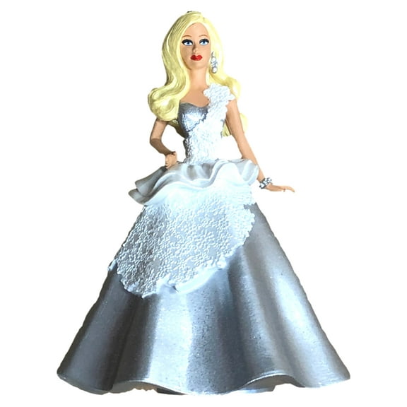 American Greetings 2013 Holiday Barbie Christmas Tree Ornament 25 Anniversary