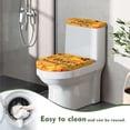 thumbnail image 4 of HELLHERO Toilet Top Cover Pack of 2 U-Shaped Keep Dust Stain Thanksgiving Joy, 4 of 8