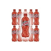 Mountain Dew Code Red Soda 20oz Bottles, Quantity of 24