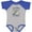 Baseball Heather and Royal, variant on Inktastic California West Coast Boys or Girls Baby Bodysuit