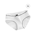 thumbnail image 1 of Qarigey Ropa interior elástica para mujer, calzoncillos de algodón para niña, bragas transpirables que absorben la humedad, ropa interior diaria Ropa interior blanco SG Qarigey AP000432-11, 1 of 6