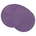 thumbnail image 5 of ionze Kitchen Tools Linen And Cotton Placemats Heat Insulation MATS Household Placemats Hot Proof Teacups Round Plates And Bowls Kitchen Accessories （Purple）, 5 of 7