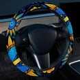 thumbnail image 2 of Peace symbol 14.5 Inch Printing PVC Leather Auto Accessories Car Wheel Cover, Steering Wheel Cover, Steering Wheel Covers, 2 of 6