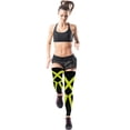 thumbnail image 5 of Sports Recovery Compression Leg Sleeves (Medium, Yellow), 5 of 5