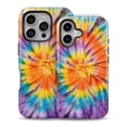 thumbnail image 2 of DesignSkinz Scratch-Resistant Hard Slim Case Compatible with iPhone 12 Pro Max (Compatible with MagSafe) - Bright Tie Dyed V1, 2 of 9