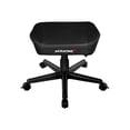 thumbnail image 1 of AKRacing Footstool with PU Leather, Height Adjustable with Wheels, Ottoman Foot Rest for Office and Gaming Chairs - PC; Mac; Linux, Black, (AK-Stool-BK), 1 of 6