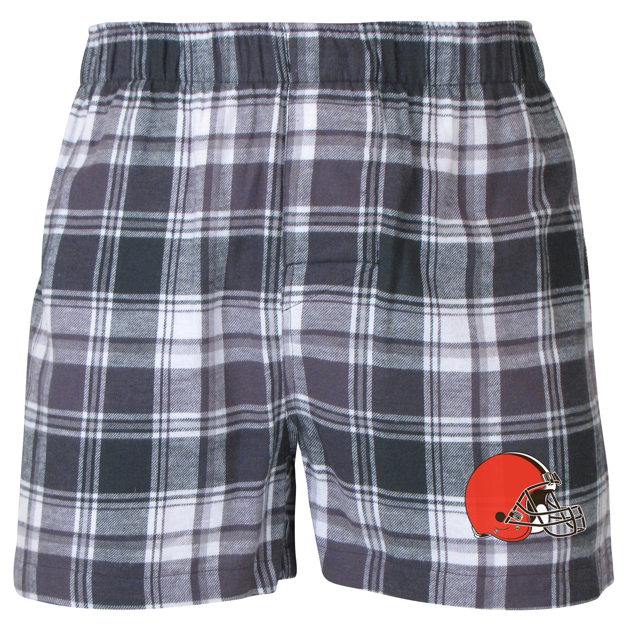 Cleveland Browns Concepts Sport Legend Plaid Flannel Boxer Shorts Charcoal/Charcoal Walmart