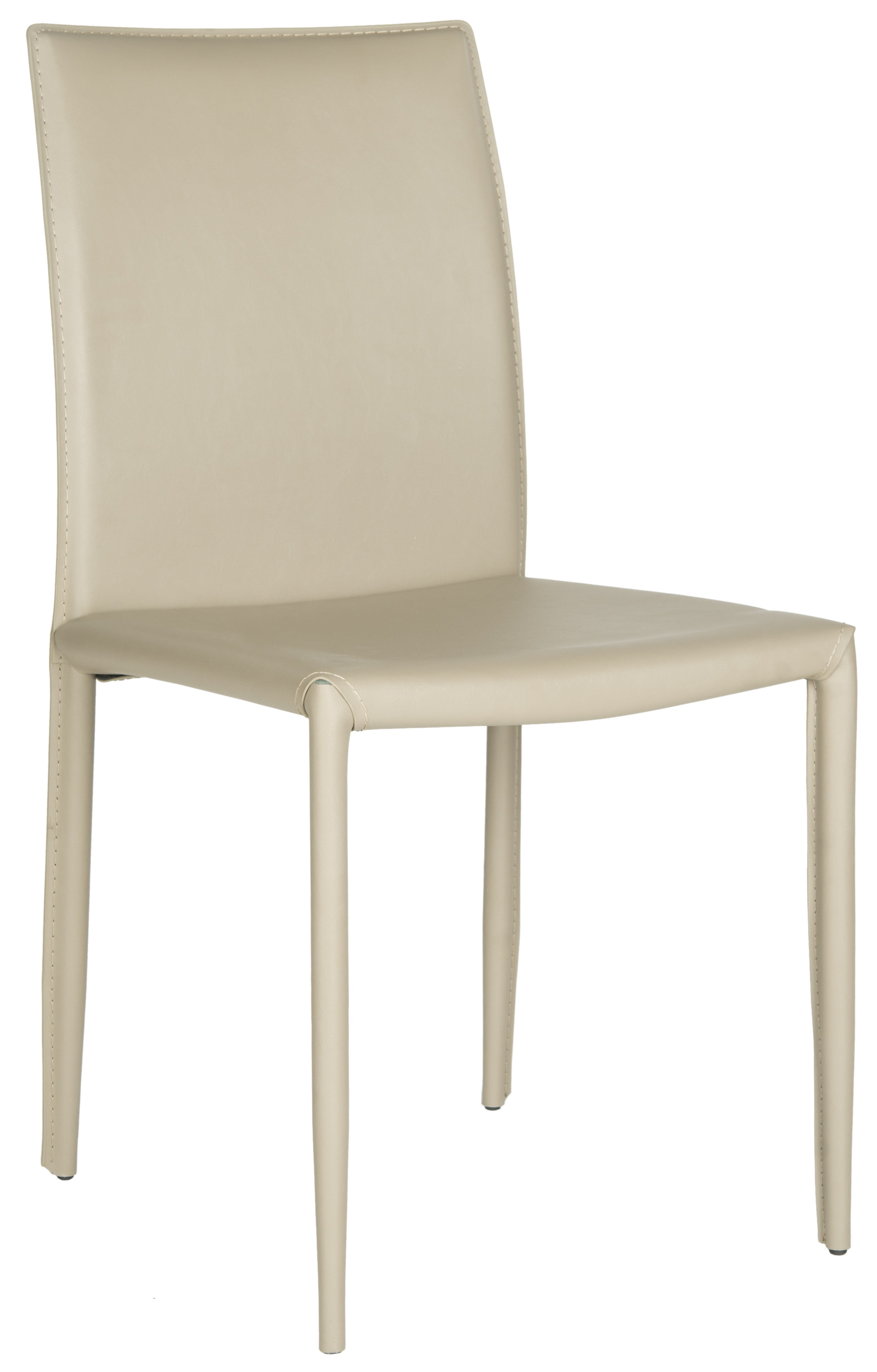 Safavieh Karna Modern Fully Upholstered Dining Chair, Set Of 2 ...