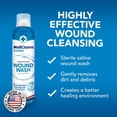 thumbnail image 4 of Aerosol Wound Wash MediCleanse First Aid, solución salina estéril, 220 ml, 4 of 7