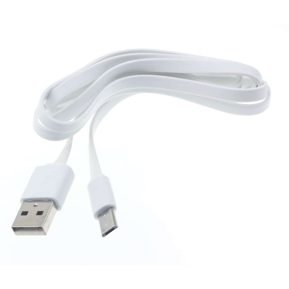 3ft USB Cable for Alcatel Go Flip 3 / Smartflip MicroUSB Charger Cord Power Wire Sync Flat