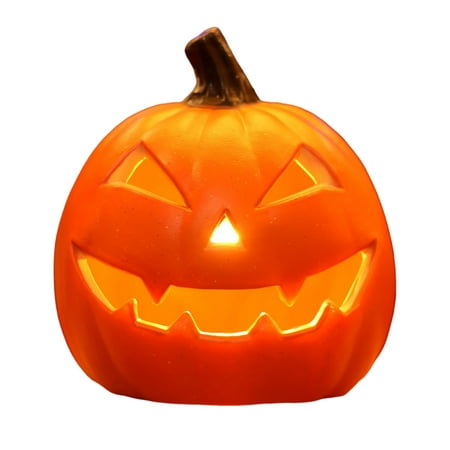 

Pumpkin Jack O Light Up Pumpkin Decorations Lighted Pumpkin With LED Bulb Indoor/Outdoor Pumpkin Decoration