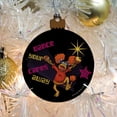 thumbnail image 5 of Dance Your Cares Aware Fraggle Rock Red Wood Christmas Tree Holiday Ornament, 5 of 7