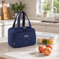 thumbnail image 4 of Mecorevxz Lunch Insulated Box Lunch Box Bag Thick Large Portable Waterproof Picnic Bag Refrigerated Outdoor Ice Bag Fresh Keeping Bag(Navy), 4 of 9