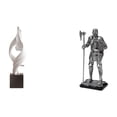 thumbnail image 1 of Estatua de arte abstracto, escultura de resina, figura de caballero, artesanía creativa, obra de arte coleccionable, ideal para regalar, decoración de, 1 of 8